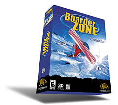 This is a image of the Boarder Zone retail package 