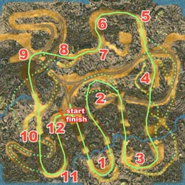 image of the track outline