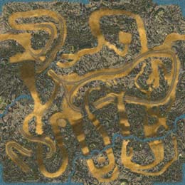 image of the Blind Mule Pass main track area